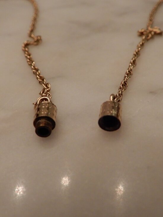 Gold Tone 28 Inch Rope Chain - Picture 4 of 5